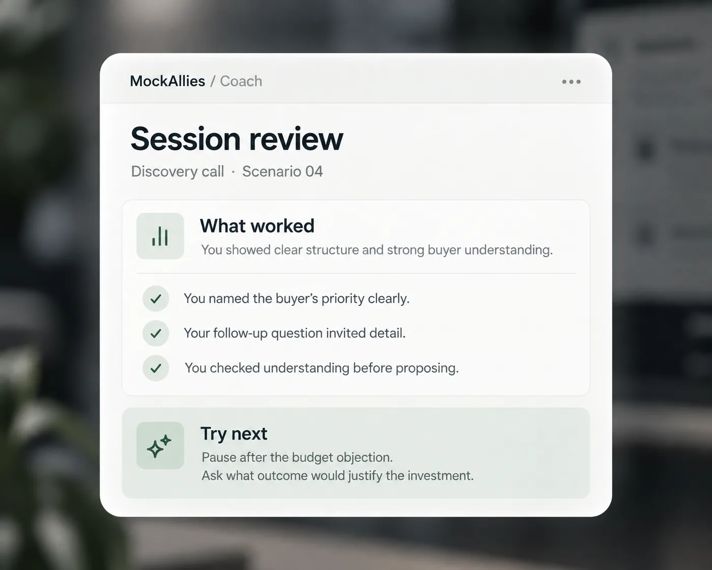 MockAllies coaching review