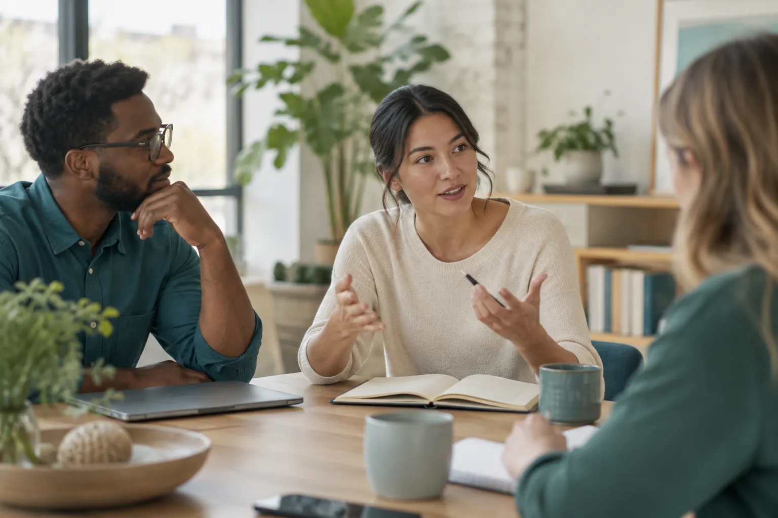 This approach made the founder's reasoning easier to share. Instead of handing over a perfect script, the founder could explain the decision behind the next question.